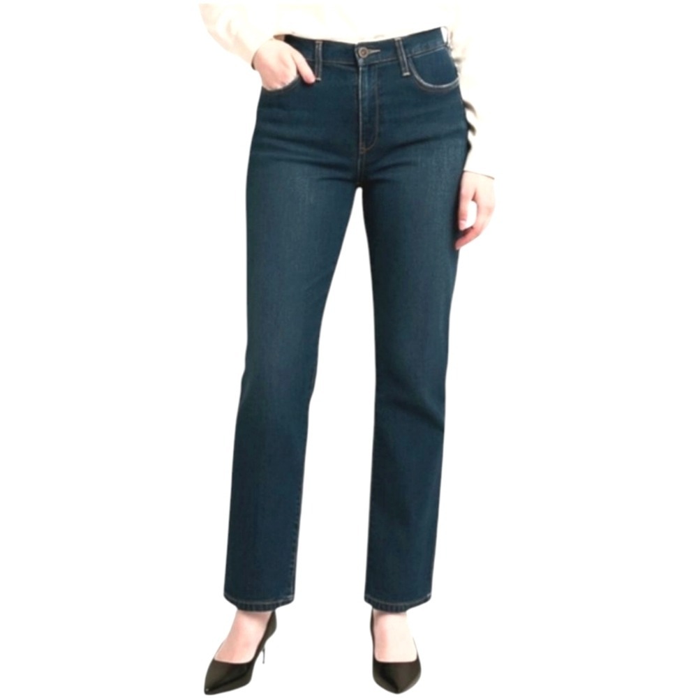 GREAT PLAINS Straight Leg Women's Sz 10 Dark Wash Denim Jeans Classic High‎ Rise